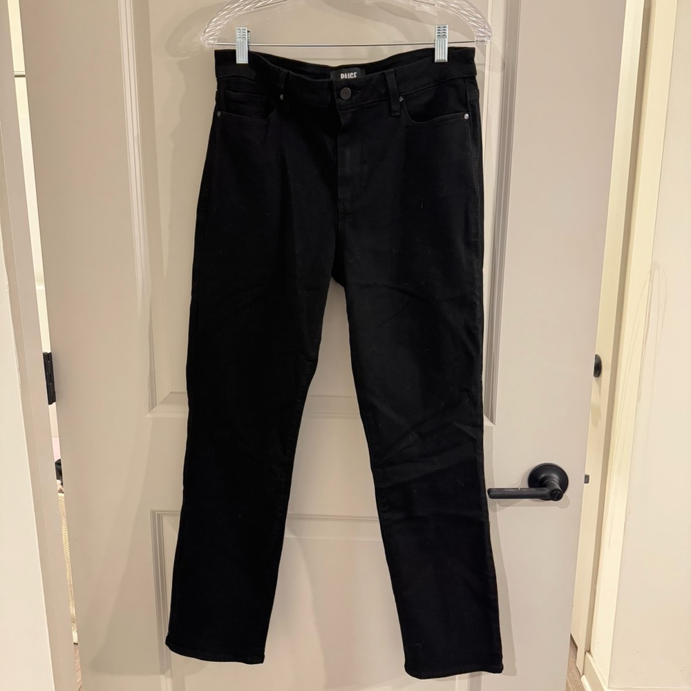 PAIGE - Black Shadow Cindy Slim Jeans